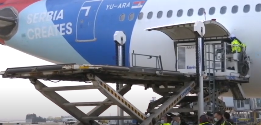 U Srbiju iz Kine stiglo milion doza vakcine